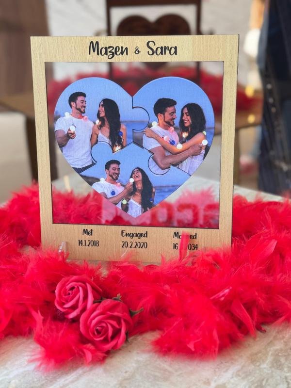 Plexi heart frame