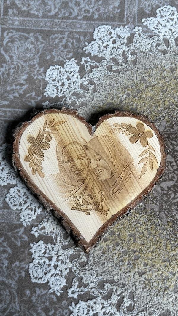 wood heart
